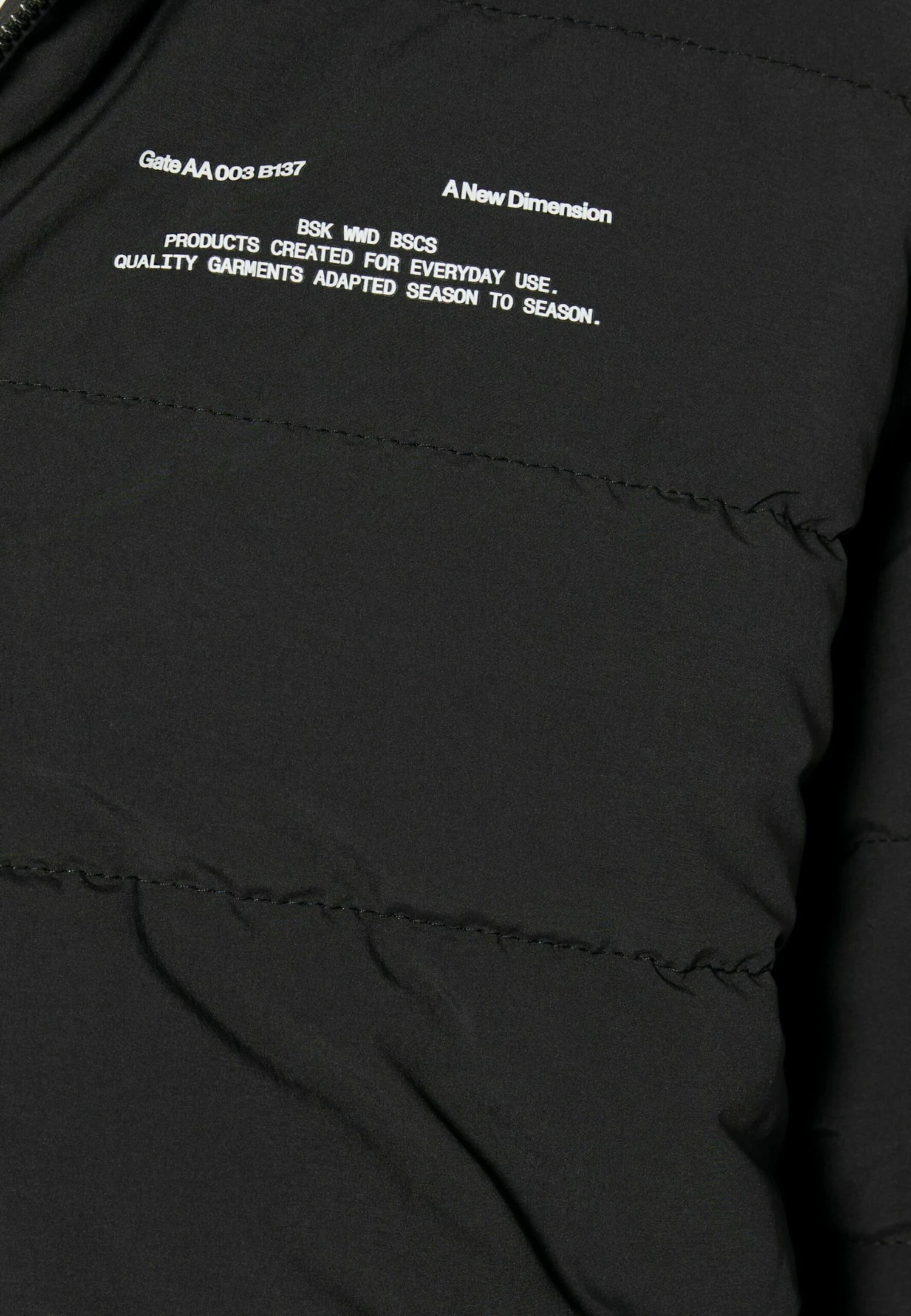 BERSHKA Pouch Pocket - Outdoorjas - Black 8 BERSHKA Pouch Pocket - Outdoorjas - Black - Afbeelding 6