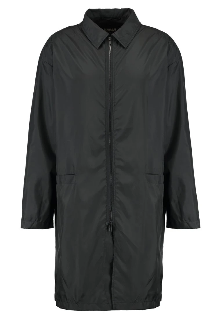URBAN CLASSICS Coach Coat - Trenchcoat - Black 8 URBAN CLASSICS Coach Coat - Trenchcoat - Black - Afbeelding 6