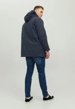 Jack & Jones Plus Size - Winterjas - Dark Navy -Jack and Jones Verkoopwinkel 98d4b3db57404211b13632da4643566c