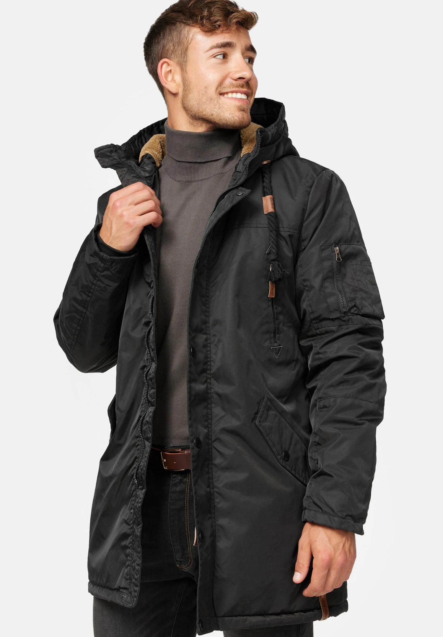 Indicode Jeans Bardsley - Winterjas - Black 3 Indicode Jeans Bardsley - Winterjas - Black