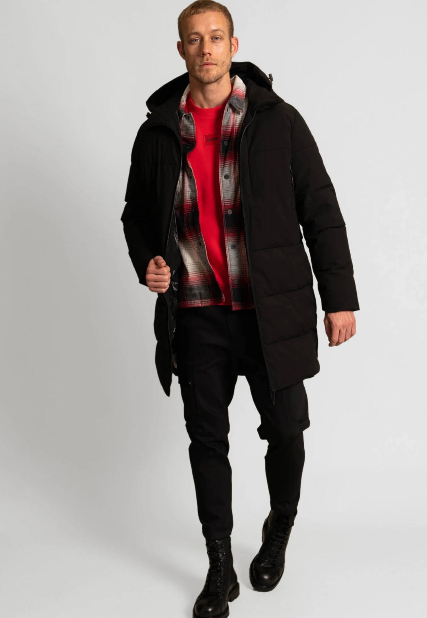 Jack & Jones Tech Puffer - Winterjas - Black 4 Jack & Jones Tech Puffer - Winterjas - Black - Afbeelding 2