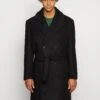 New Belted Coat - Mantel - Black -Jack and Jones Verkoopwinkel 99f5bf3a962b45b0b697831289ac0aed