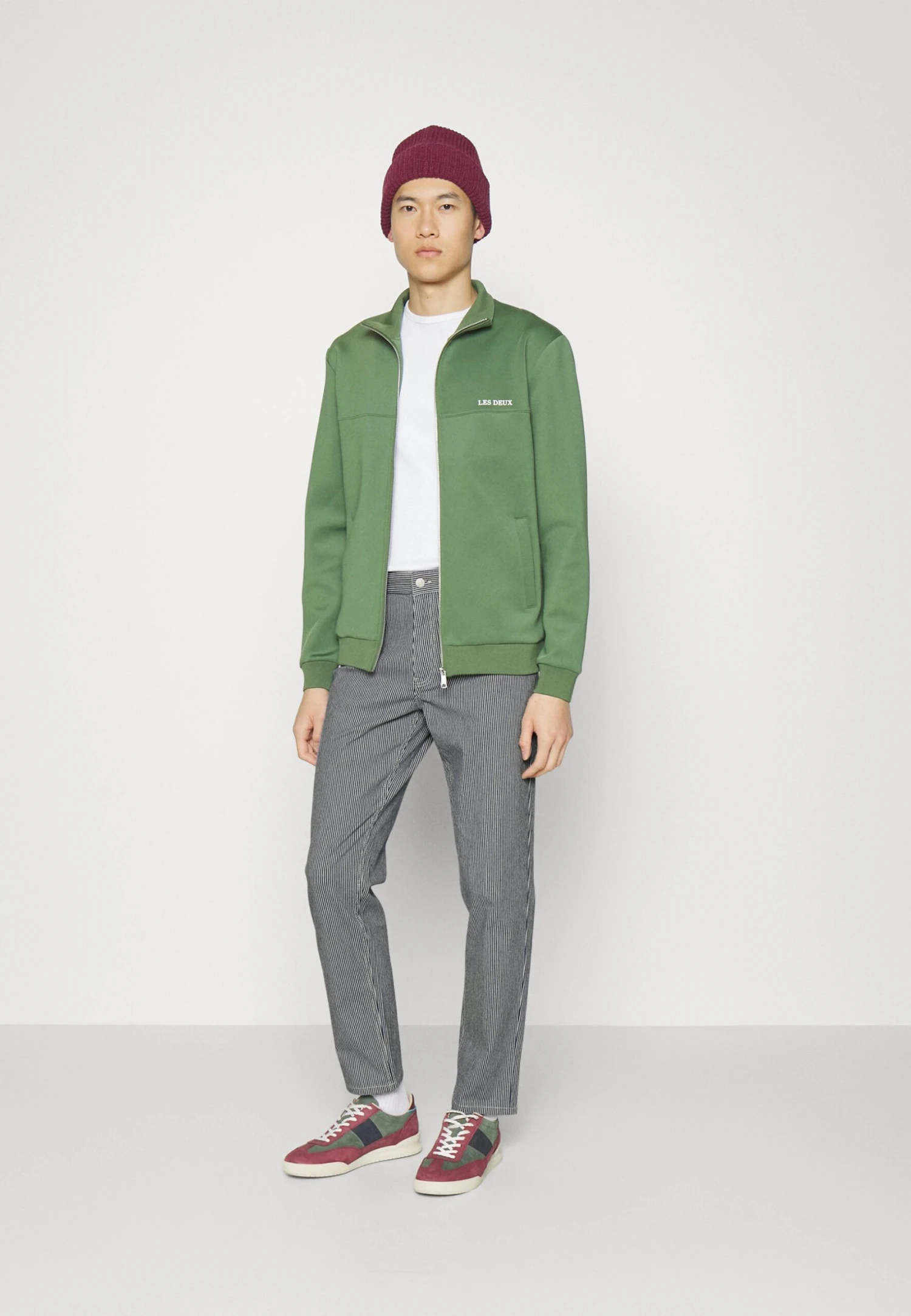 Les Deux Ryder Pants - Straight Leg Jeans - Dark Navy/Ivory 4 Les Deux Ryder Pants - Straight Leg Jeans - Dark Navy/Ivory - Afbeelding 2