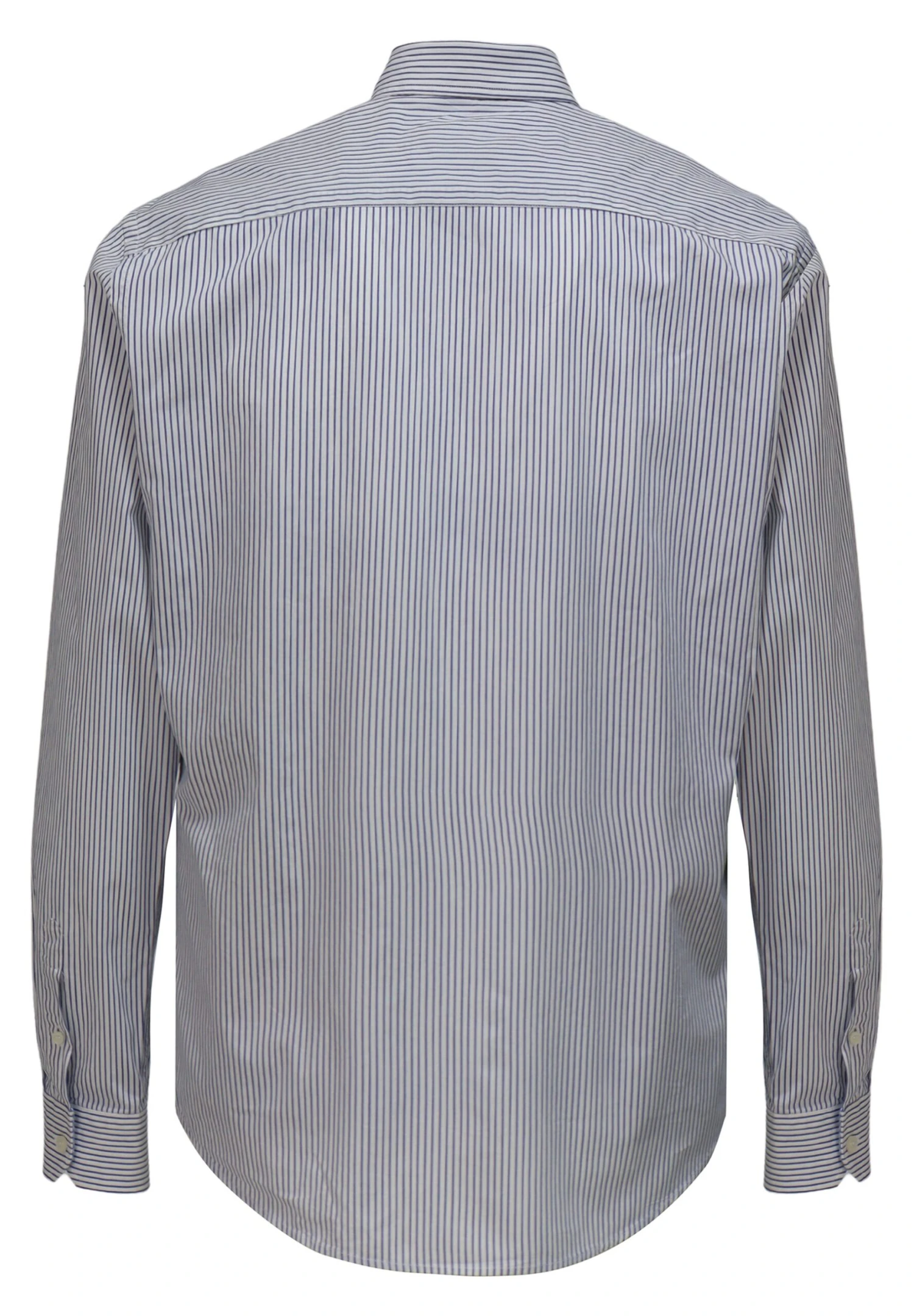 HARMONT&BLAINE A Righe - Overhemd - Blu Scuro 4 HARMONT&BLAINE A Righe - Overhemd - Blu Scuro - Afbeelding 2