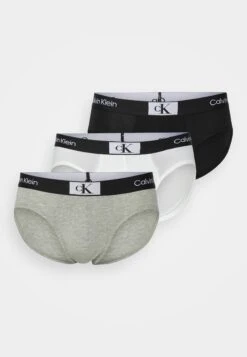 Hip Brief 3 Pack - Slip - Black/White/Grey Heather -Jack and Jones Verkoopwinkel 9ad4def869ba42e2b0b79b3d7a36c7a0