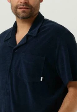 Woodbird Mays Towel - Overhemd - Donkerblauw -Jack and Jones Verkoopwinkel 9af97ce6220d475d82592ac0df472f30