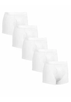 Marks & Spencer 5Pk Cool & Fresh Stretch Trunks - Onderbroeken - White