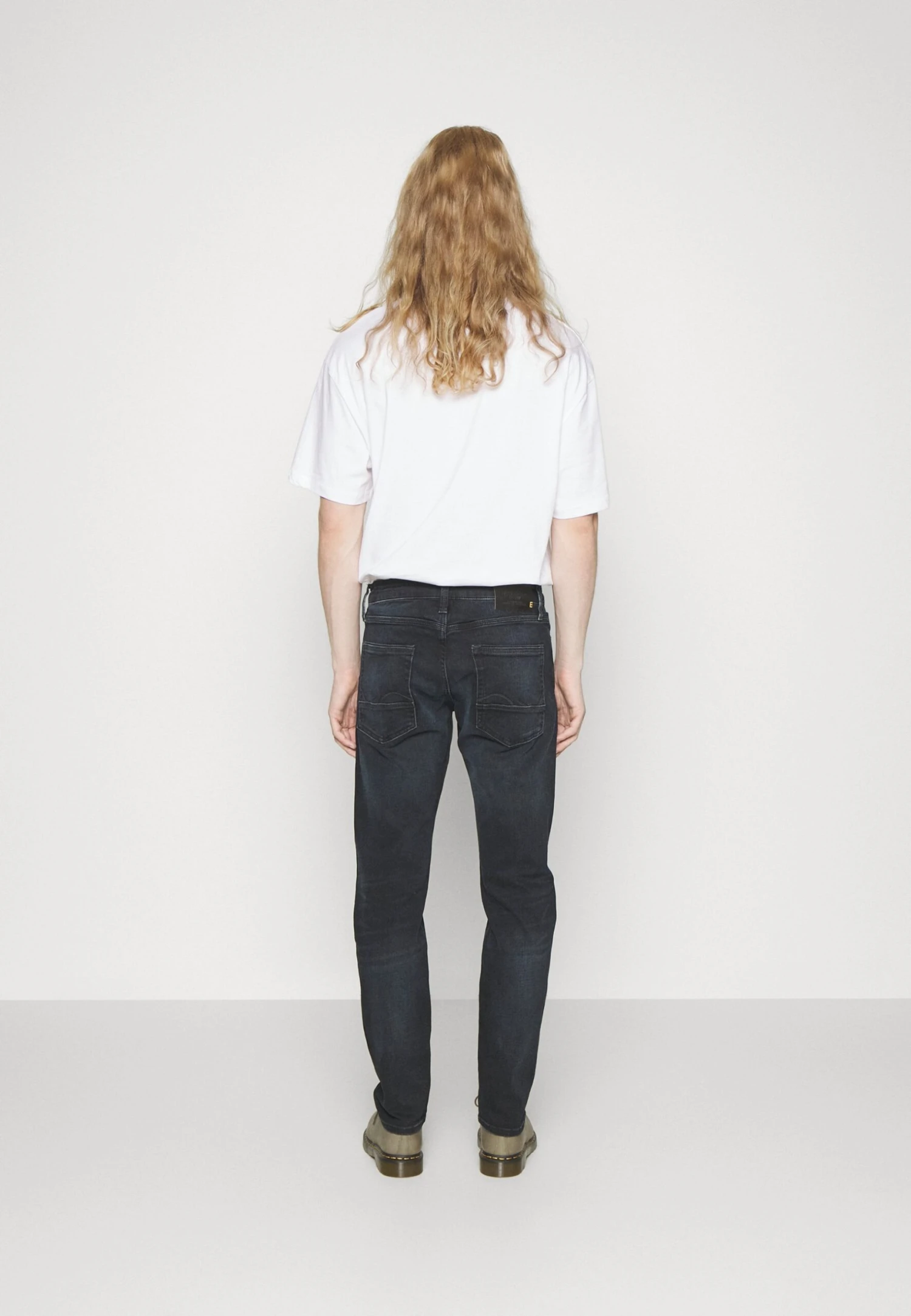 Jack & Jones Jjimike Jjwood - Straight Leg Jeans - Black Denim 5 Jack & Jones Jjimike Jjwood - Straight Leg Jeans - Black Denim - Afbeelding 3