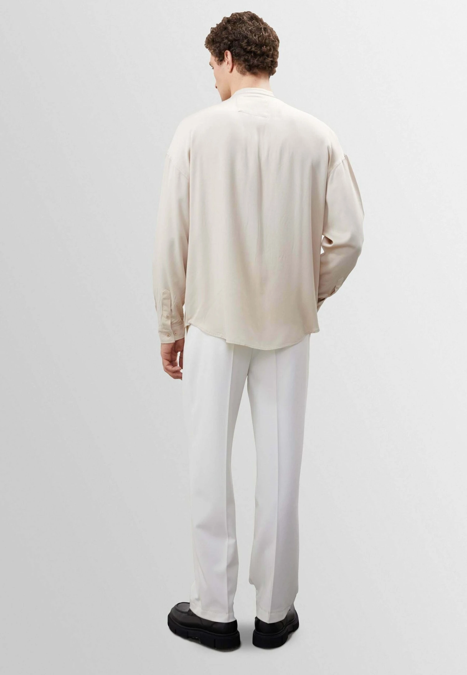 Standing - Overhemd - Beige 5 Standing - Overhemd - Beige - Afbeelding 3