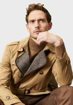 Standard Fit Plain- Trenchcoat - Beige -Jack and Jones Verkoopwinkel 9dd0191c07fe4749bad65bcbf4514ed1