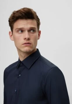 Boss Hank- Zakelijk Overhemd - Navy -Jack and Jones Verkoopwinkel 9e2ca04281cb4558bbcf4be2a2c31519