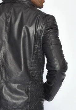 Maze William - Leren Jas - Grey -Jack and Jones Verkoopwinkel 9e9eff26338644e694e68479954901b5