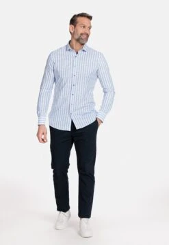 Lange Mouw Modern Fit Cut Away Streep - Overhemd - Light Blue -Jack and Jones Verkoopwinkel 9e9f8ade0f294d208d8496dd8ffb9b5d
