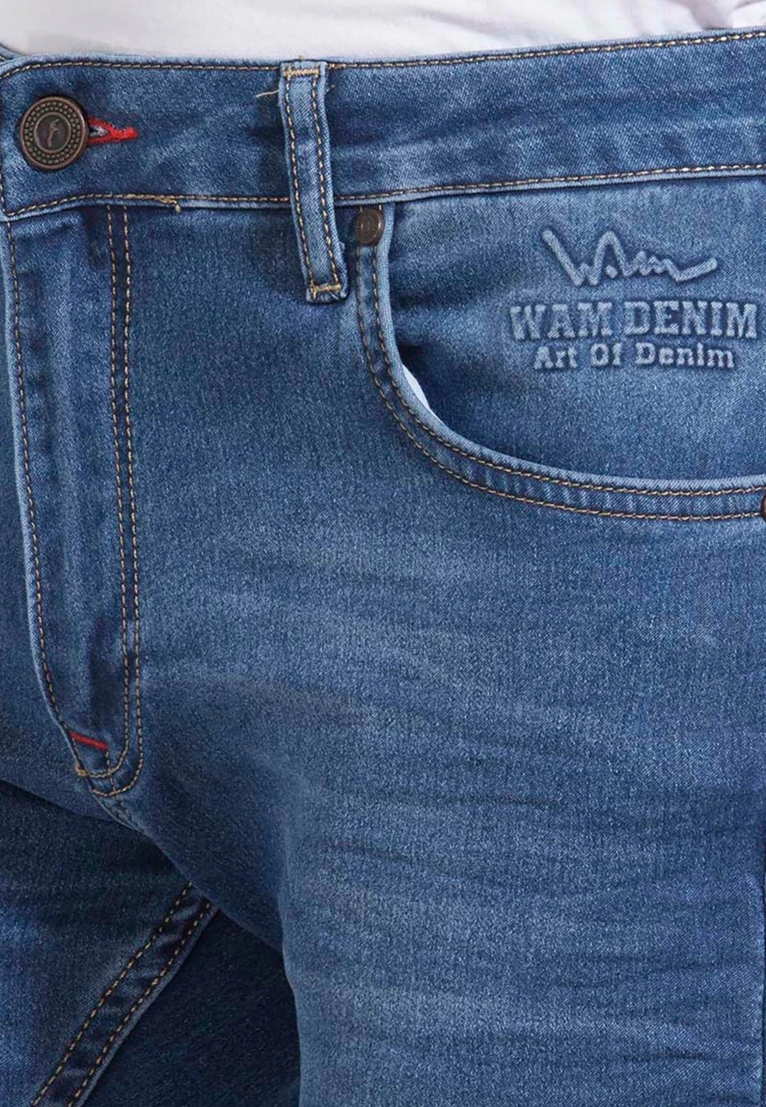 Lyon - Slim Fit Jeans - Dark Blue 6 Lyon - Slim Fit Jeans - Dark Blue - Afbeelding 4