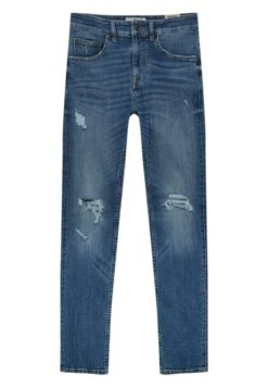 PULL & BEAR Ripped - Slim Fit Jeans - Dark Blue 11 PULL & BEAR Ripped - Slim Fit Jeans - Dark Blue -Jack and Jones Verkoopwinkel 9fffef56ed0e4b25be42fb9e2666eb56