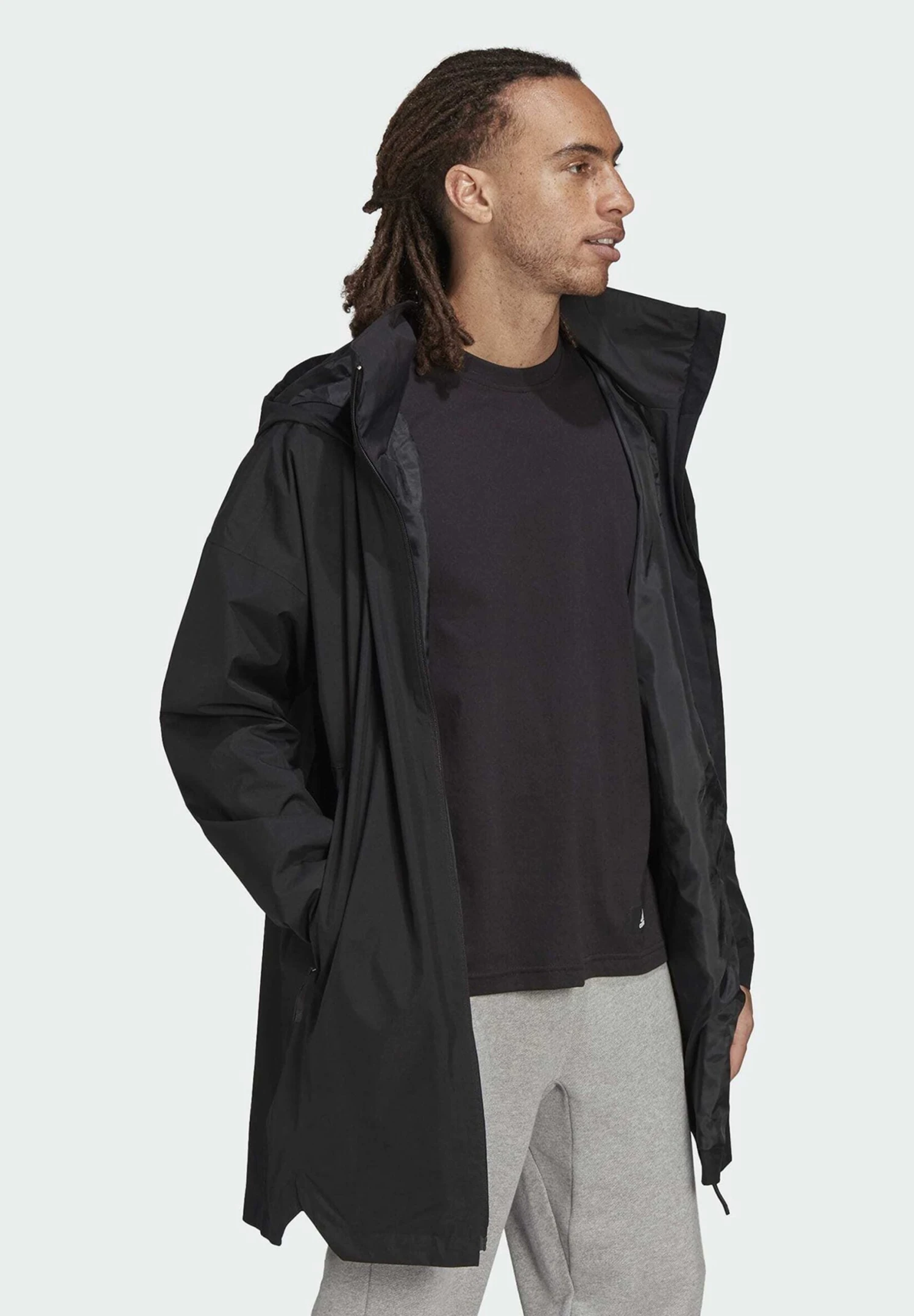 ADIDAS PERFORMANCE Traveer Rain Rdy - Parka - Black 6 ADIDAS PERFORMANCE Traveer Rain Rdy - Parka - Black - Afbeelding 4