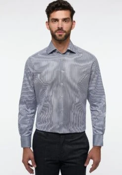 Eterna Fineliner Modern Fit - Overhemd - Dunkelblau