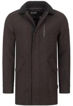 Indicode Jeans Falmo - Halflange Jas - Mini Herringbone Brown -Jack and Jones Verkoopwinkel a0a96072df1842e6942f0d8bd0543e7c