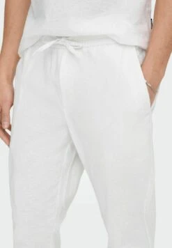 Only & Sons Einfarbige - Broek - Bright White -Jack and Jones Verkoopwinkel a187b70b606445c280e41a6e2f950f0b
