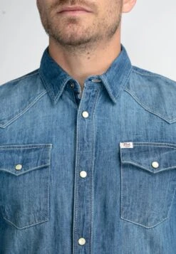 Petrol Industries Overhemd - Light Indigo -Jack and Jones Verkoopwinkel a18b1423b6124174b5b6acd4835726e6