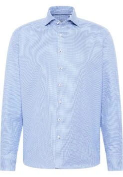 Eterna Kariertes Soft TailoringComfort Fit - Zakelijk Overhemd - Blau -Jack and Jones Verkoopwinkel a195aa6e171d4c9abd1b36ebdc4ae200