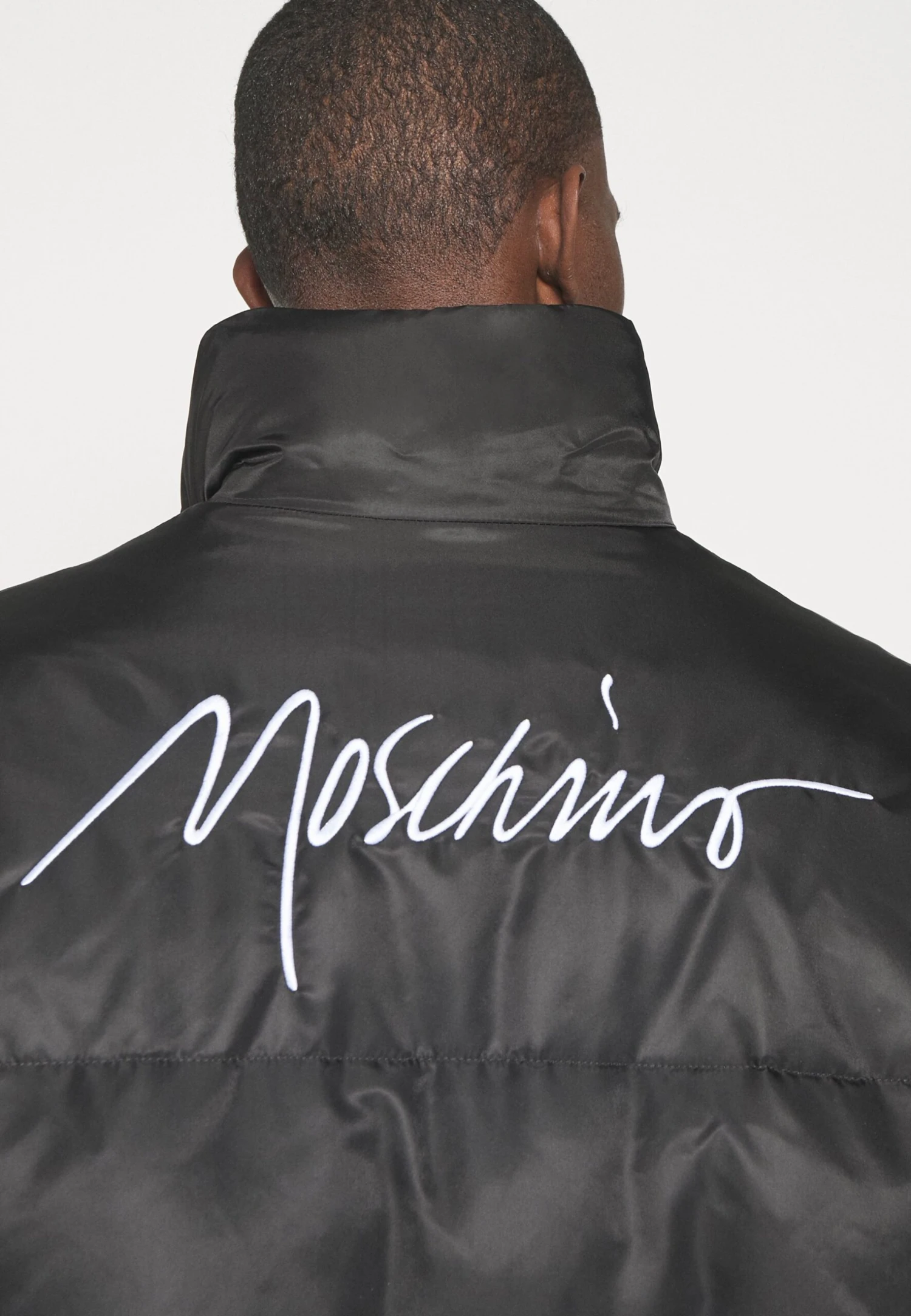 MOSCHINO Long Jacket - Winterjas - Fantasy Black 9 MOSCHINO Long Jacket - Winterjas - Fantasy Black - Afbeelding 7