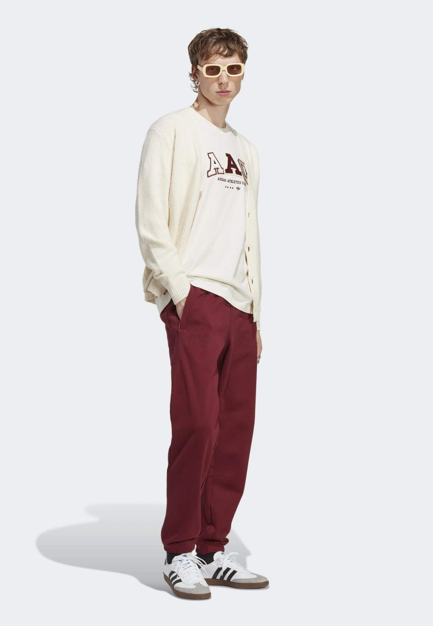 Adidas Originals Trainingsbroek - Shadow Red 4 Adidas Originals Trainingsbroek - Shadow Red - Afbeelding 2