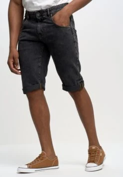 BIG STAR Conner - Jeansshort - Grau