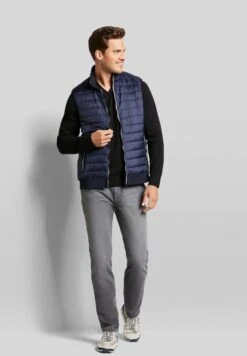 Bugatti Modern Fit - Bodywarmer - Marine -Jack and Jones Verkoopwinkel a1ff9c8c8dbd422ba9ec6fd215a16d10