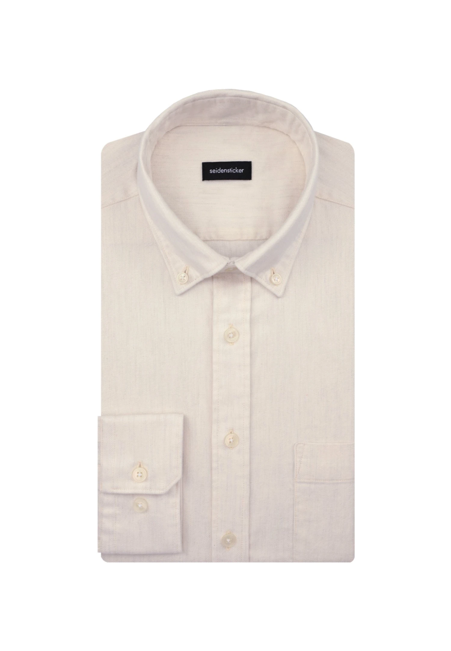 Seidensticker Casual - Overhemd - Ecru 10 Seidensticker Casual - Overhemd - Ecru - Afbeelding 8