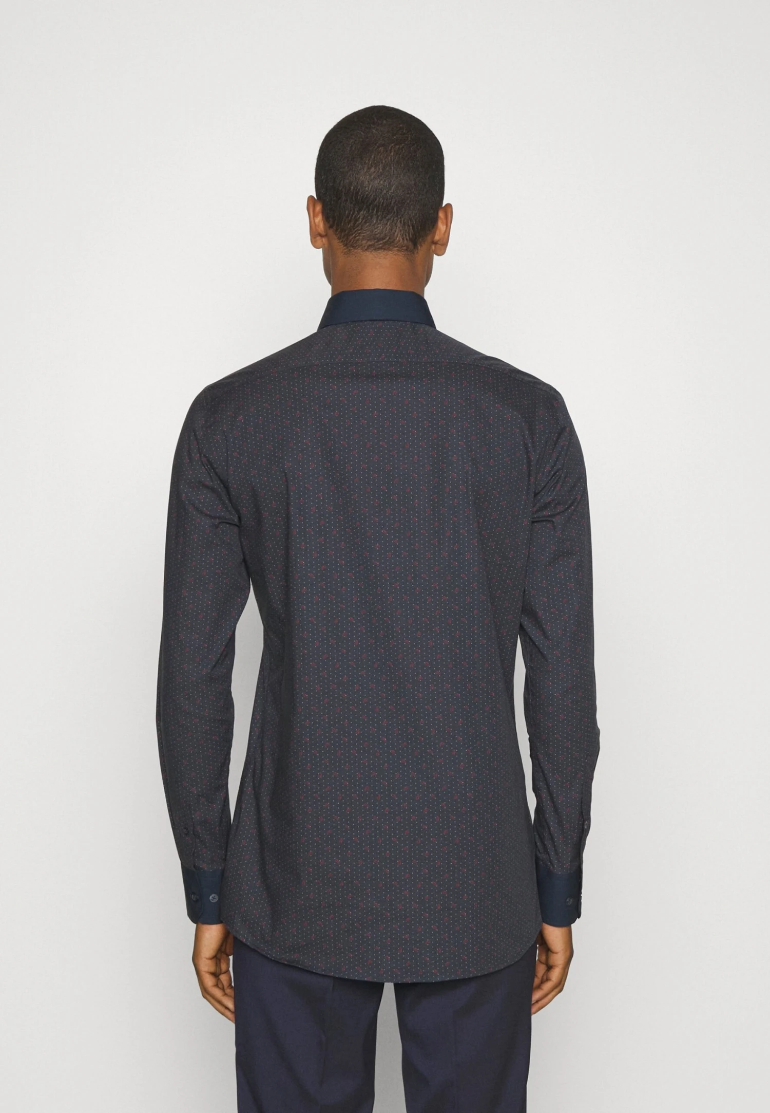 Elgin - Overhemd - Burgundy 5 Elgin - Overhemd - Burgundy - Afbeelding 3