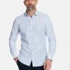 Lange Mouw Modern Fit Cut Away Streep - Overhemd - Light Blue -Jack and Jones Verkoopwinkel a2a4722f64c8441ca76d6985ae92edaf