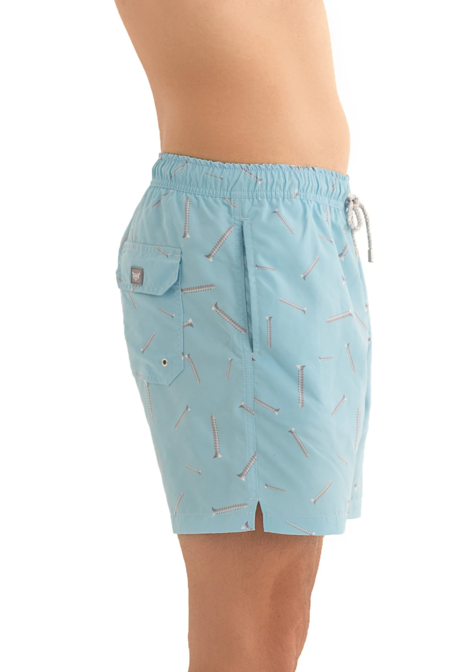 Zwemshorts - Light Blue 6 Zwemshorts - Light Blue - Afbeelding 4