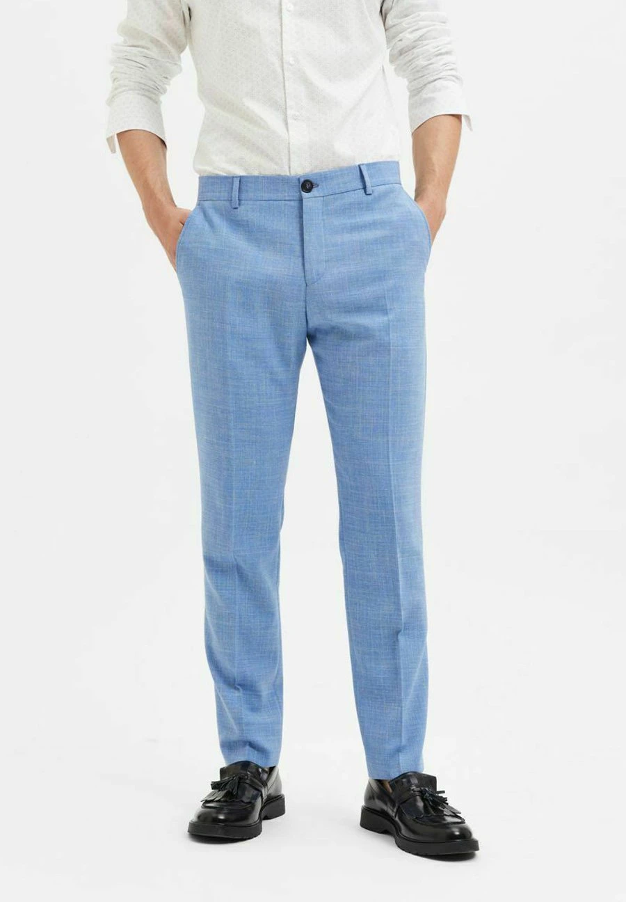 Selected Homme Broek - Light Blue 3 Selected Homme Broek - Light Blue
