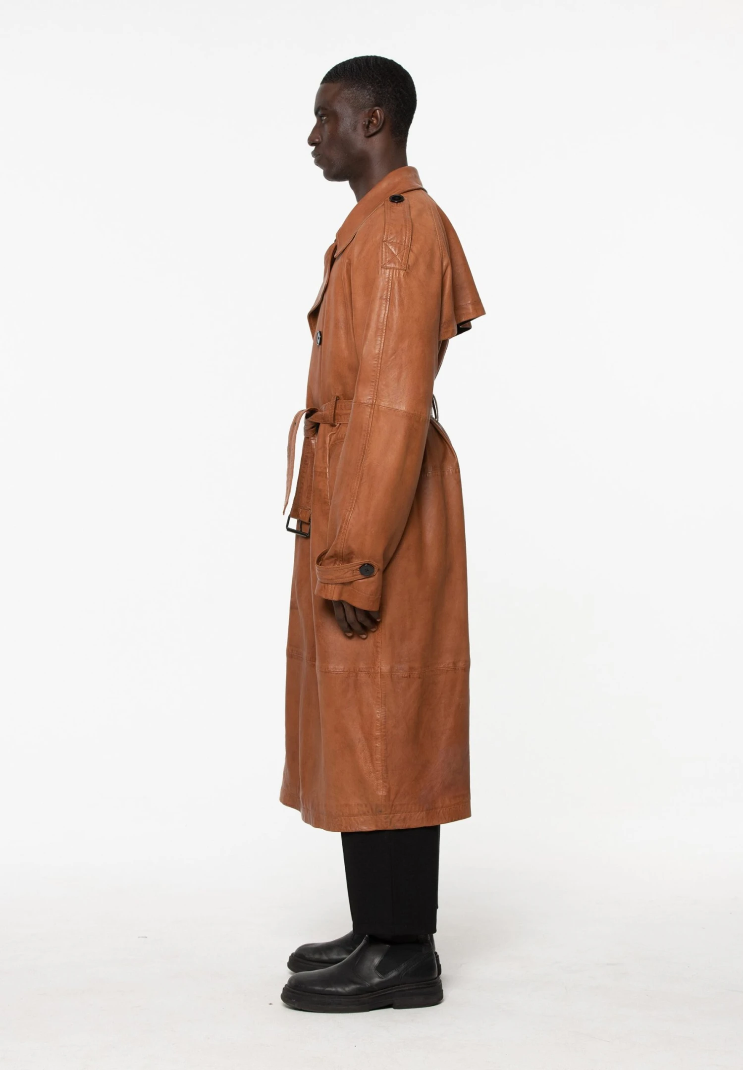 Giorgio - Trenchcoat - Caramel 6 Giorgio - Trenchcoat - Caramel - Afbeelding 4