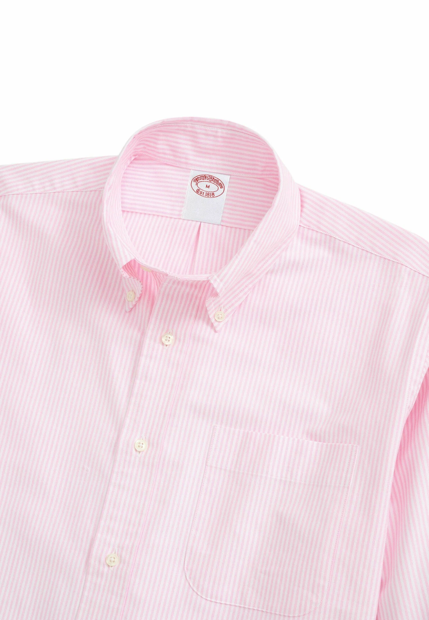 Original Polo Button-Down Striped Oxford- Overhemd - Pink 4 Original Polo Button-Down Striped Oxford- Overhemd - Pink - Afbeelding 2