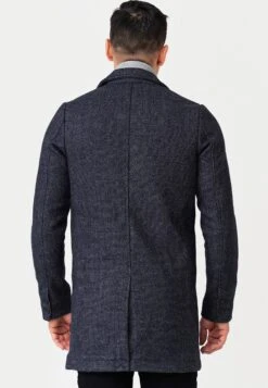 Mantel Bester - Halflange Jas - Navy Mix -Jack and Jones Verkoopwinkel a3f94ce255b14c32b8ce14b3e9aaa600