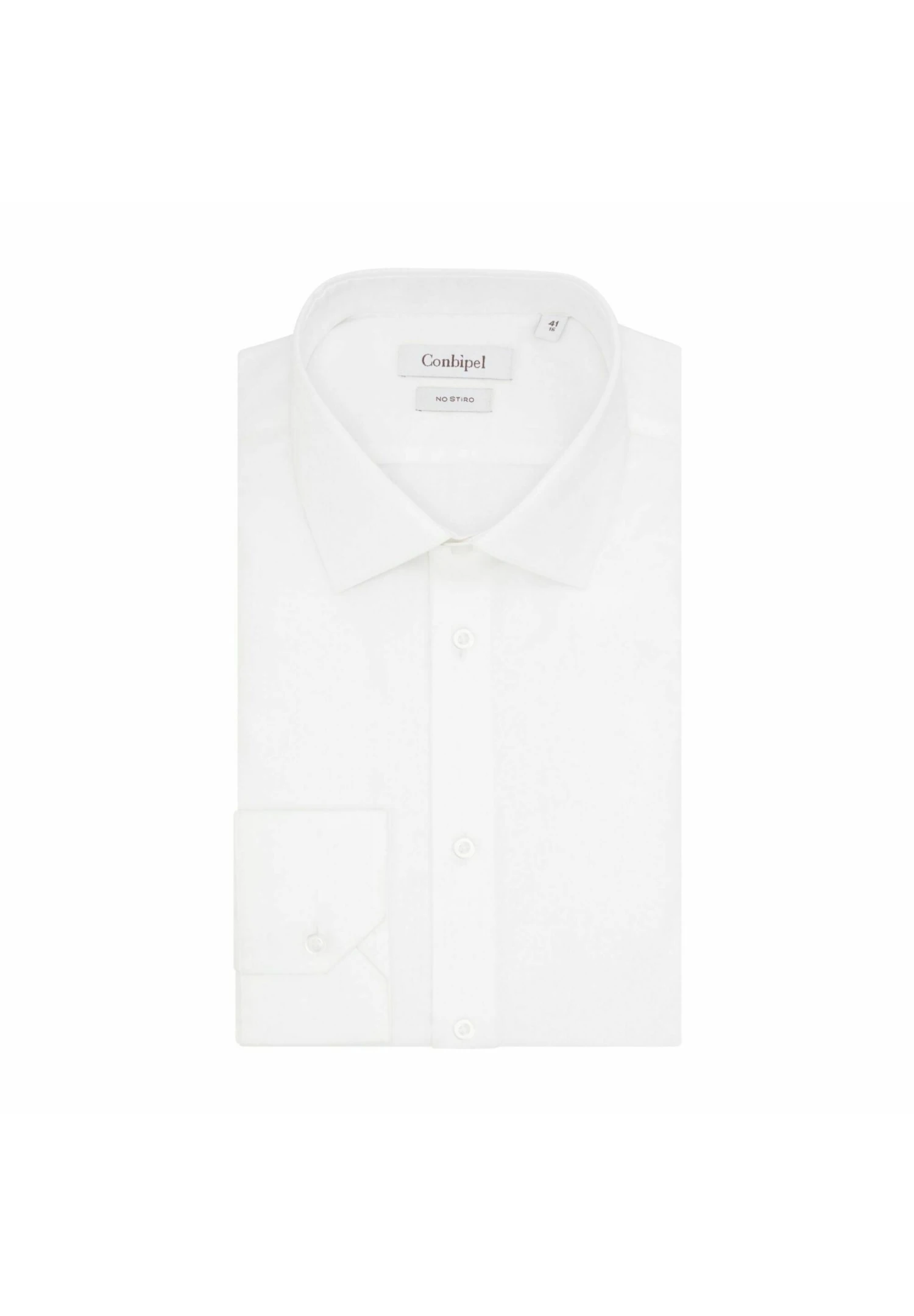 No Iron- Zakelijk Overhemd - Bianco 7 No Iron- Zakelijk Overhemd - Bianco - Afbeelding 5