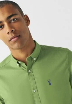 Next 3 Pack Long Sleeve Stretch Oxford - Overhemd - Light Green -Jack and Jones Verkoopwinkel a43c2d48556e49f5bddbec686c537819