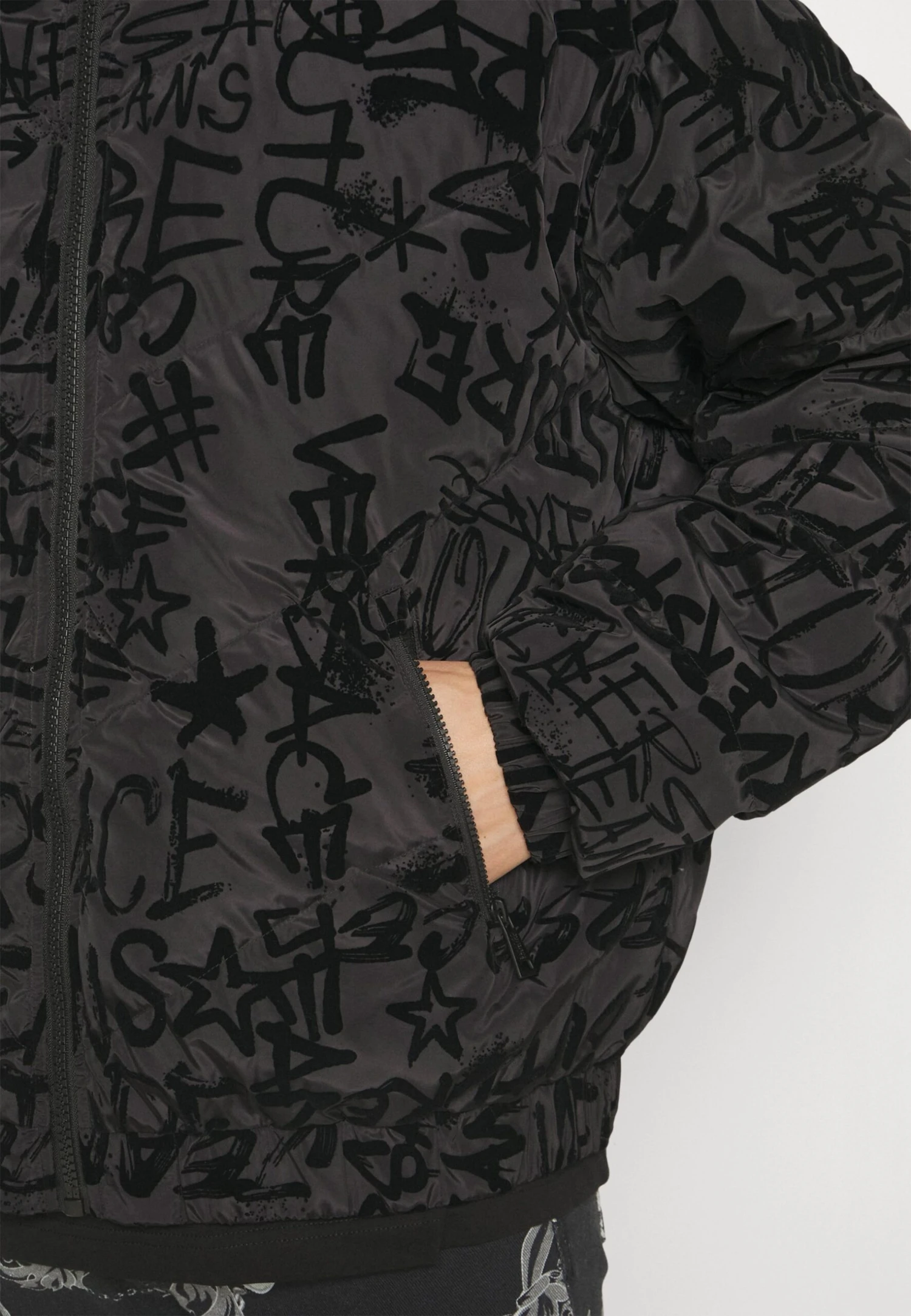 Flock - Gewatteerde Jas - Black 9 Flock - Gewatteerde Jas - Black - Afbeelding 7