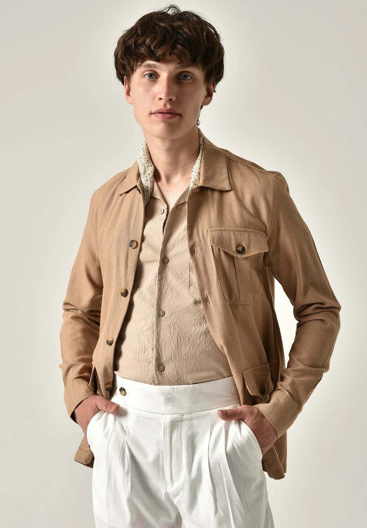 Regular Fit- Overhemd - Camel 8 Regular Fit- Overhemd - Camel - Afbeelding 6