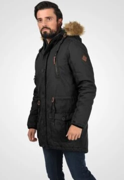 Solid Sdclark - Winterjas - Black -Jack and Jones Verkoopwinkel a4da1f3152e8483ba895e1dda5054971