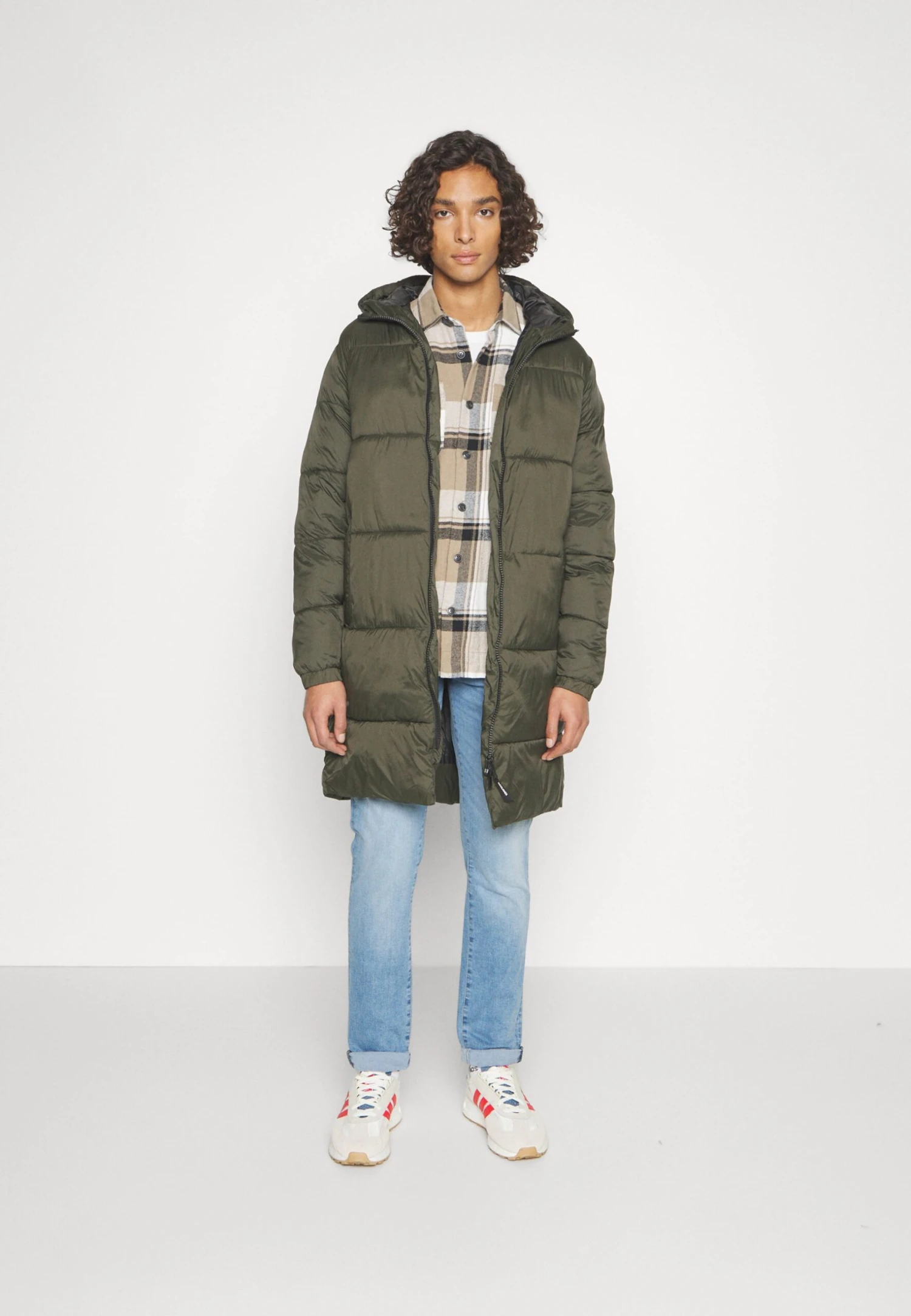 Jack & Jones Jjehero Long Puffer - Winterjas - Rosin 4 Jack & Jones Jjehero Long Puffer - Winterjas - Rosin - Afbeelding 2