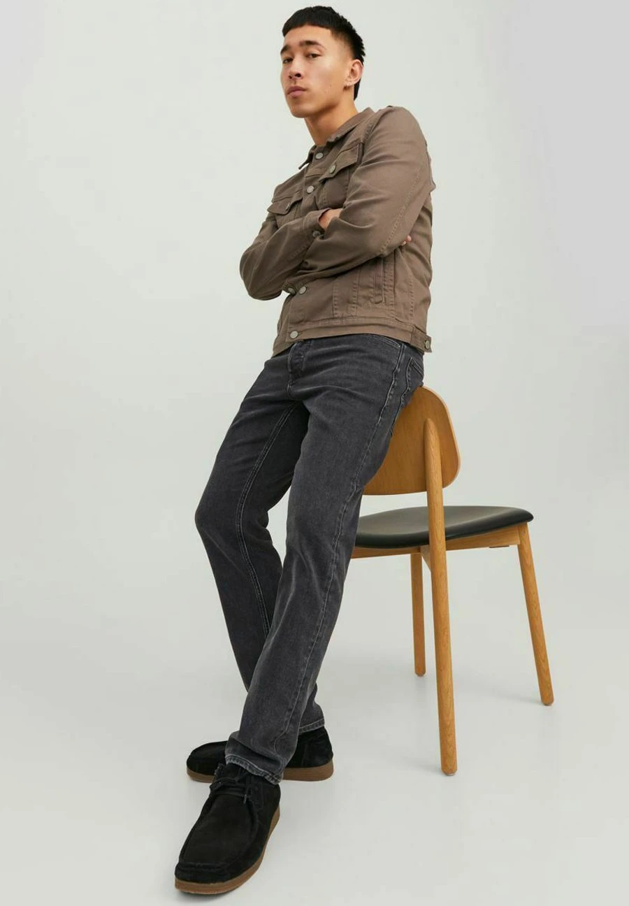 Jack & Jones Relaxed Fit Jeans - Black Denim 8 Jack & Jones Relaxed Fit Jeans - Black Denim - Afbeelding 6