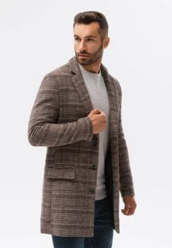 Halflange Jas - Brown 20 Halflange Jas - Brown -Jack and Jones Verkoopwinkel a5760cd1dc60425399d6dcbcd6fd12fc