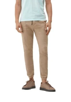 QS By S.Oliver Twill Mit Tunnelzug - Chino - Sandfarben -Jack and Jones Verkoopwinkel a5baeab4a499451898afa5366921dafa