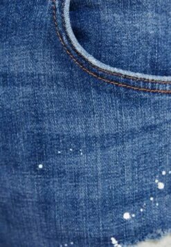 BERSHKA SuperRipped Paint Splatter - Slim Fit Jeans - Dark Blue -Jack and Jones Verkoopwinkel a638b39da7fd4c5aba0370fabb8ad65f