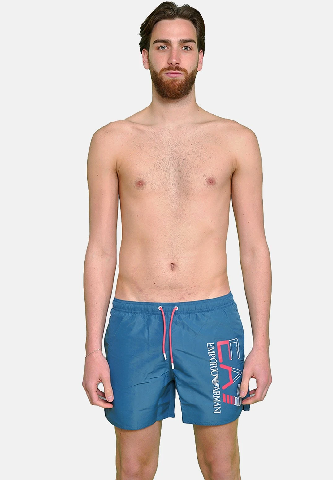 EA7 Emporio Armani Con Logo Bicolor- Zwemshorts - Blue 3 EA7 Emporio Armani Con Logo Bicolor- Zwemshorts - Blue