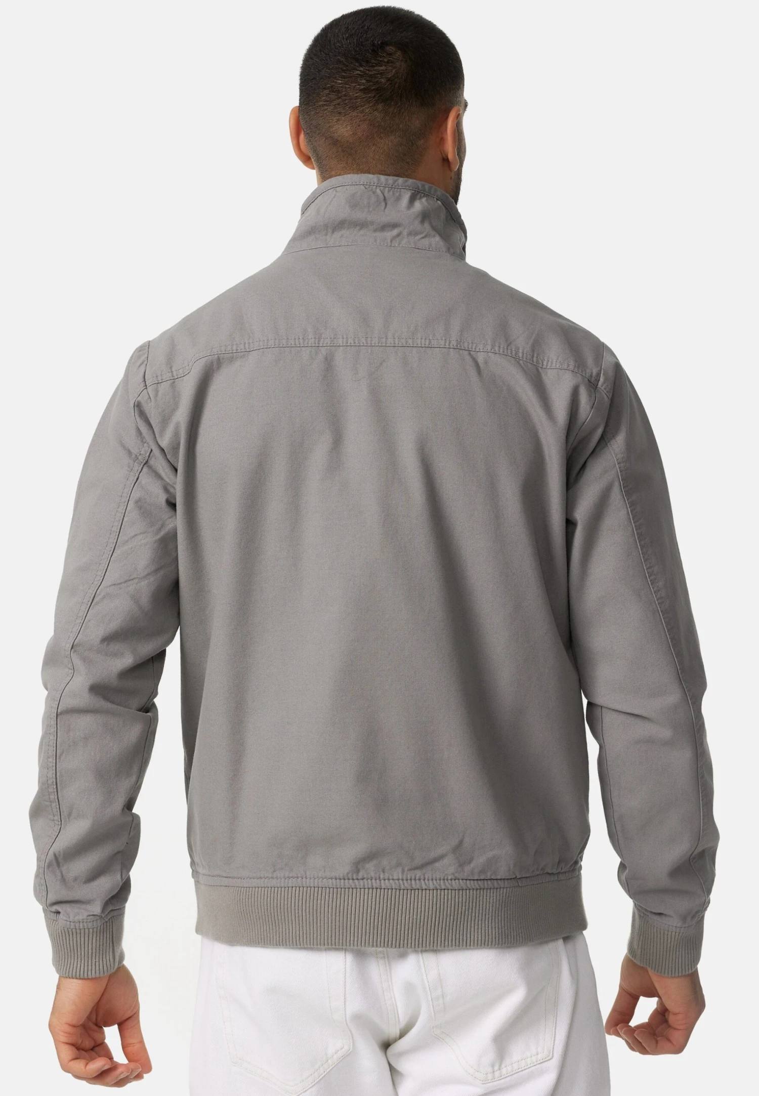 Indicode Jeans Übergangs Forty - Jas - Lt Grey 5 Indicode Jeans Übergangs Forty - Jas - Lt Grey - Afbeelding 3