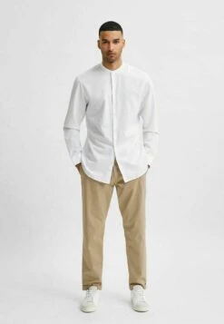 Selected Homme Langärmelig - Overhemd - White -Jack and Jones Verkoopwinkel a6e2bb76cb9f49abab911fdfd30e7631